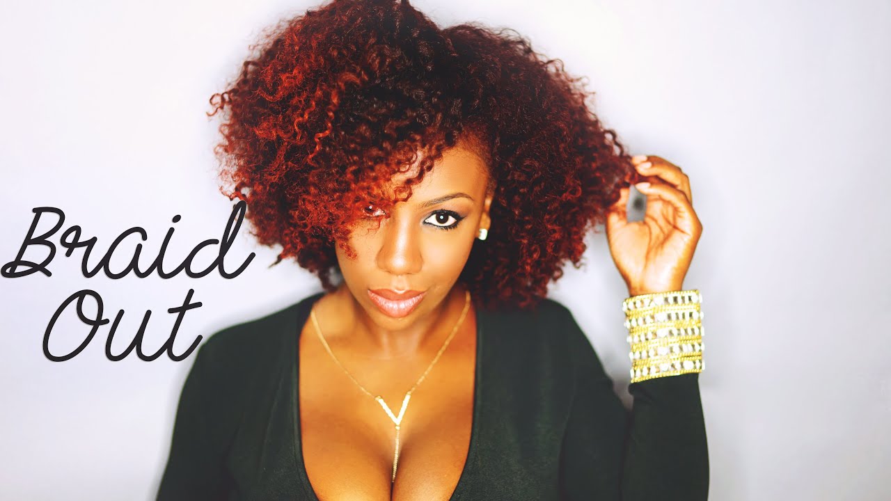 Cornrow Braid Out with Entwine Couture