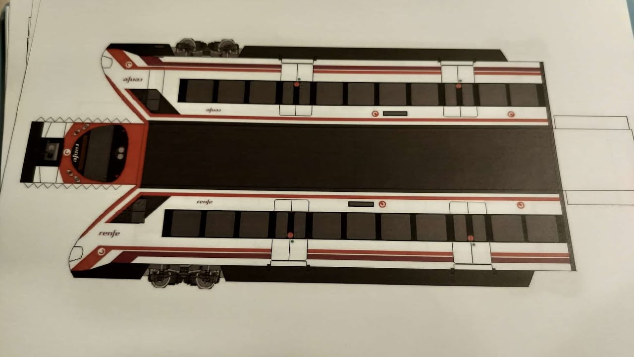 Tren civia 465.007 viaje Torrelodones - Villalba de Guadarrama tik tok 🚂🚃🚃🚃🚃🚃