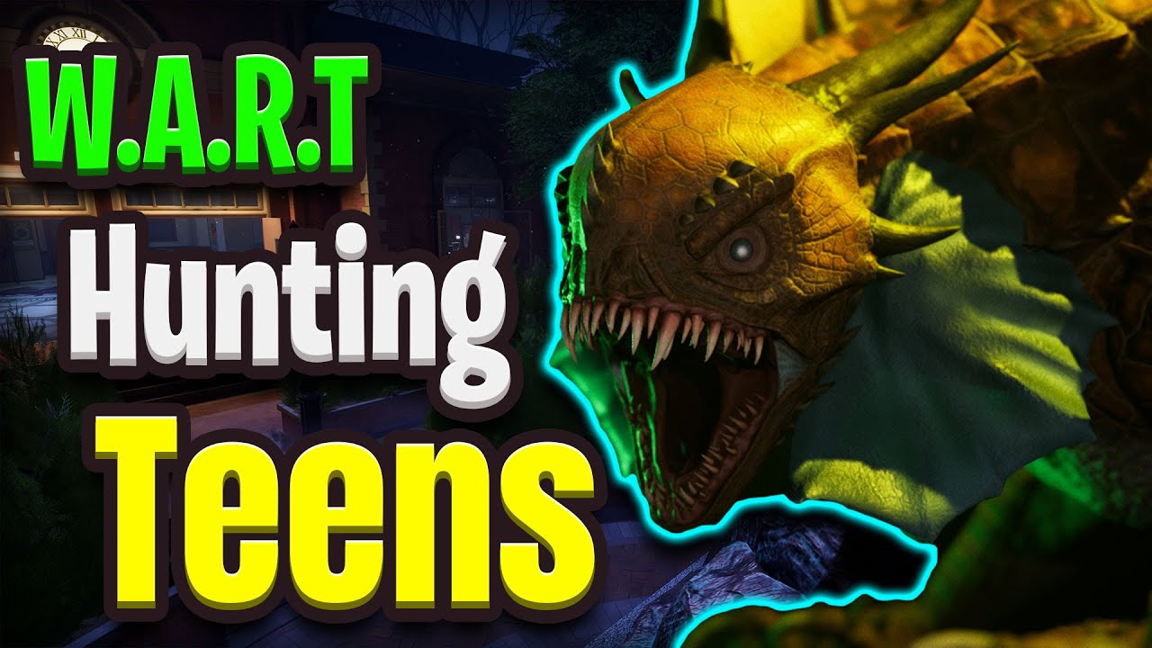 W.A.R.T hunts down dangerous Teens! | Monster Gameplay #1 Video Horror Society (VHS) Closed Beta