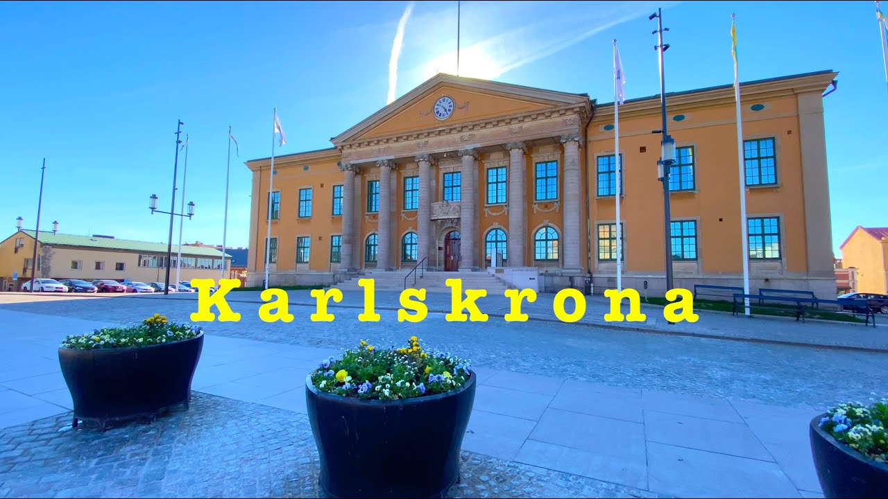 Karlskrona, Sweden- 4K  #karlskrona  #blekinge  #sweden