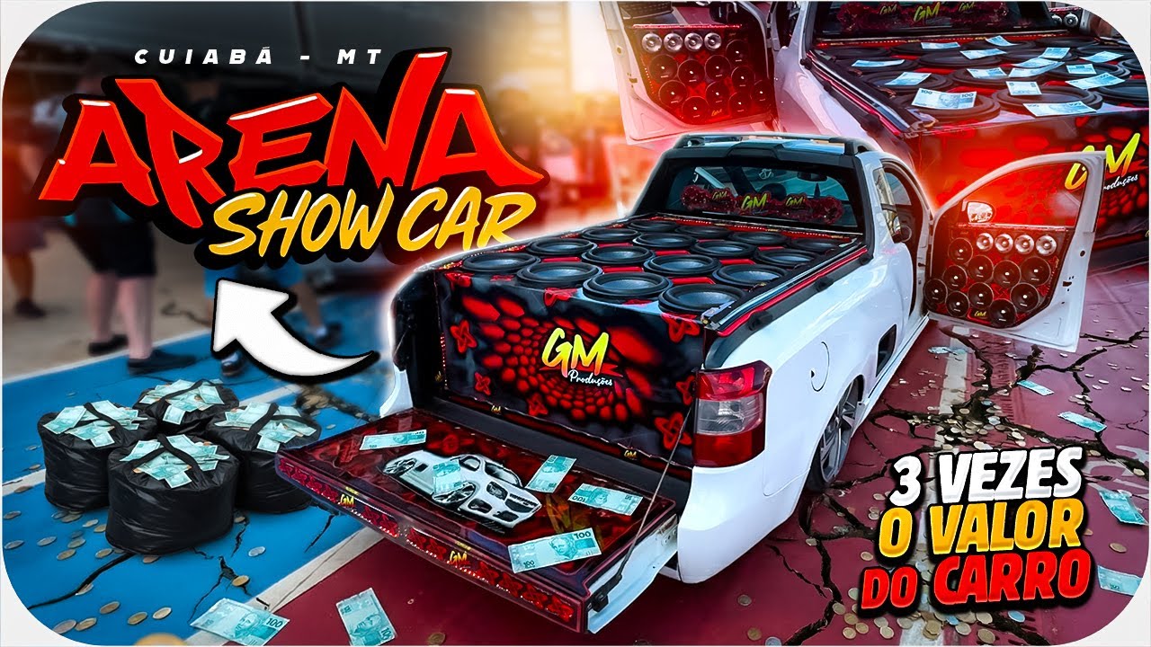O MAIOR DO MATO GROSSO - ARENA SHOW CAR + MONTANA COM SOM PESADO | SPARRADOS