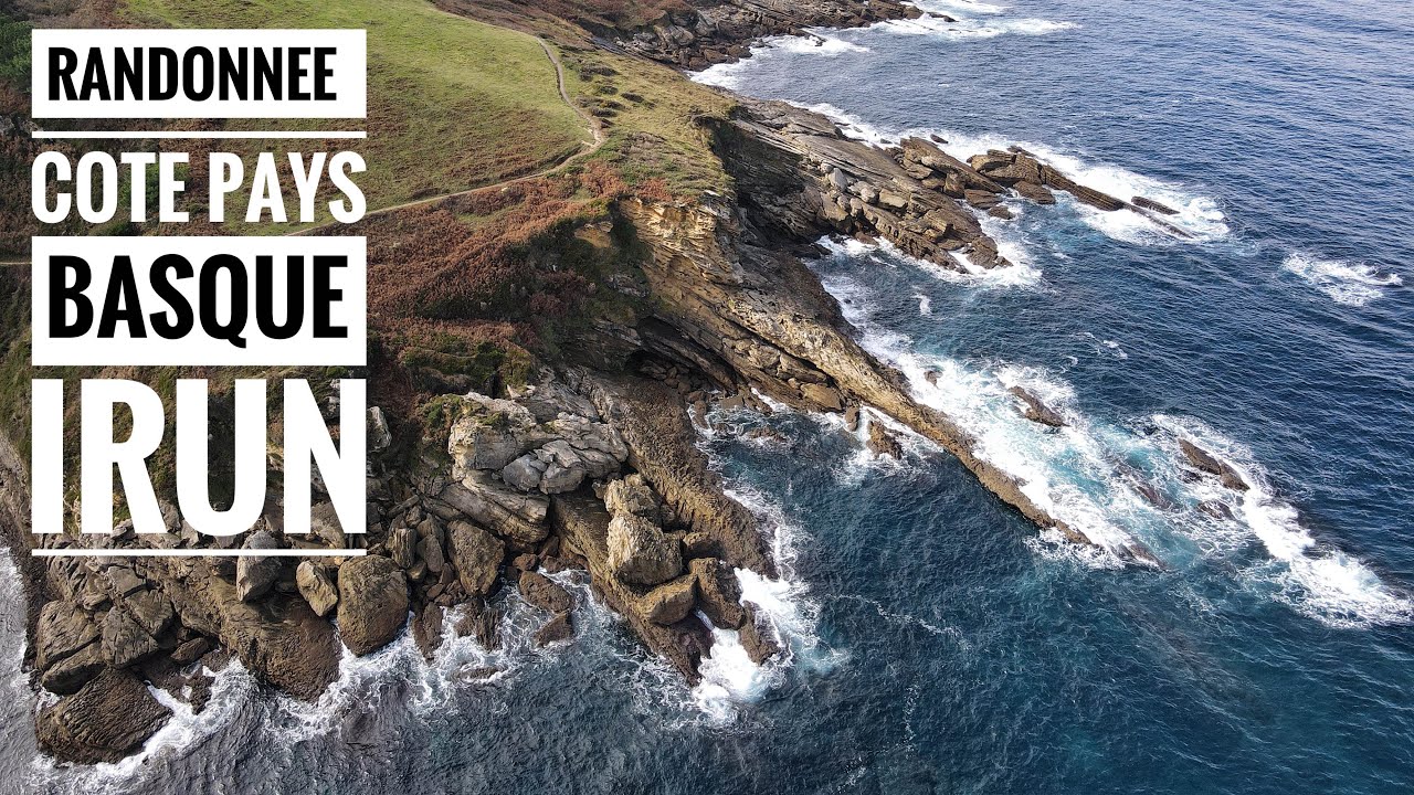 Pays basque: randonnée le long de la côte près d’Irun