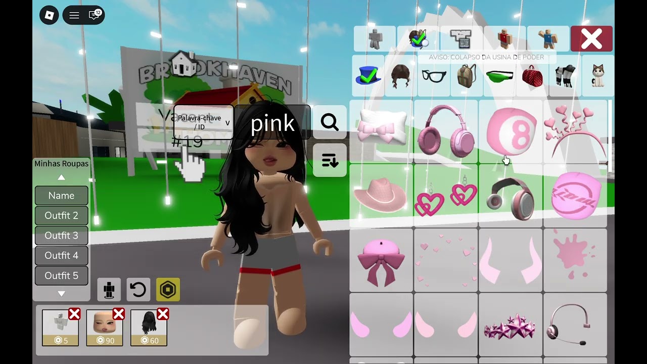 Ideias de skin rosa