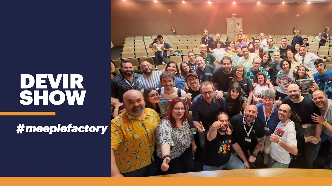 📣  Devir Show en Meeple Factory 📣