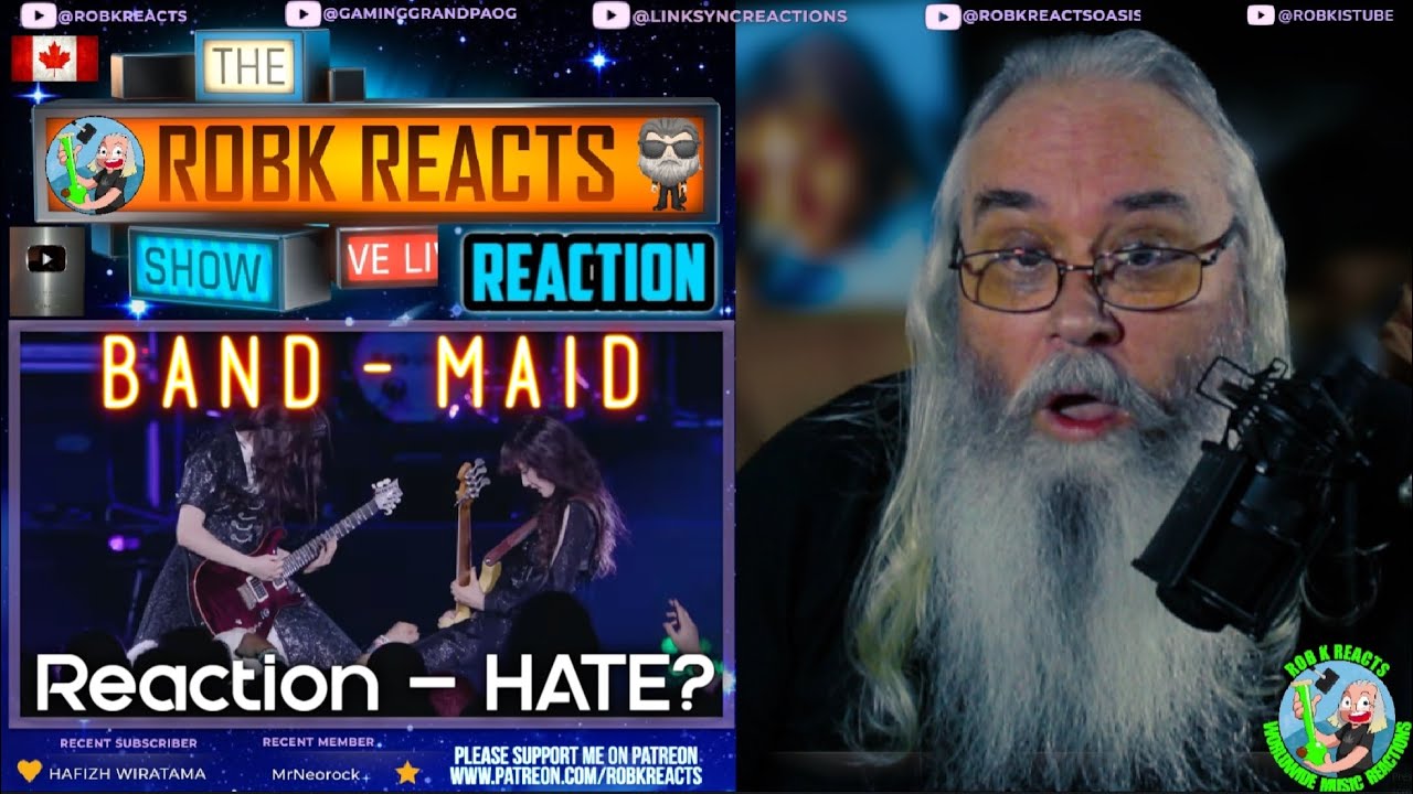 BAND-MAID Reaction - HATE? - First Time Hearing - Requested