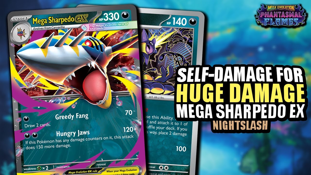 Is Mega Sharpedo EX The New Best Darkness Type Deck
