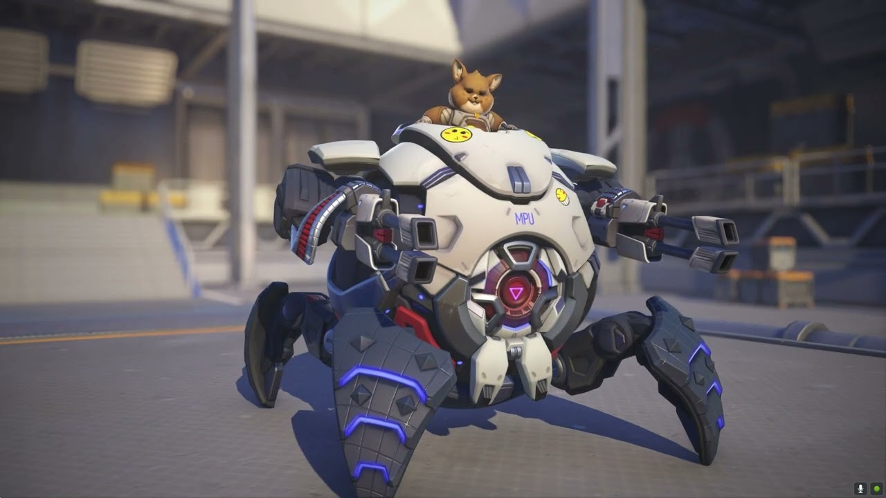 Overwatch 2 Wrecking Ball Ein Skin Showcase