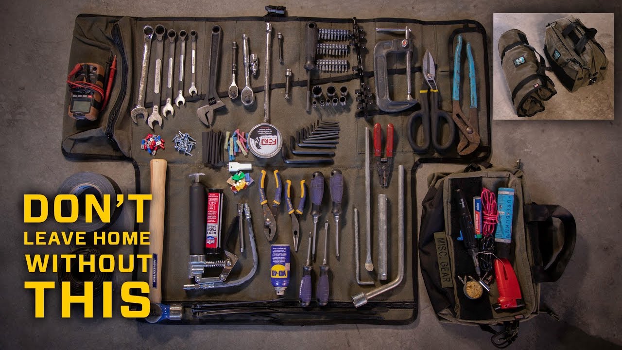 Don't Leave Home Without This: Tool Roll Essentials