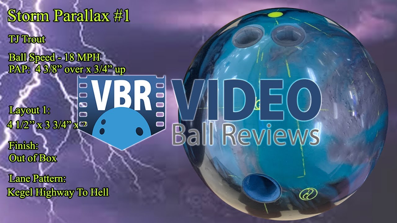 Storm Parallax Bowling Ball Reaction Video Ball Review {vs} AstroPhysix