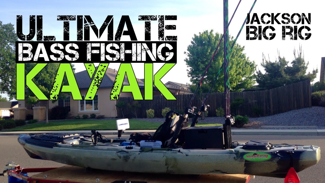 Ultimate Bass Fishing Kayak; Jackson Big Rig (2014)