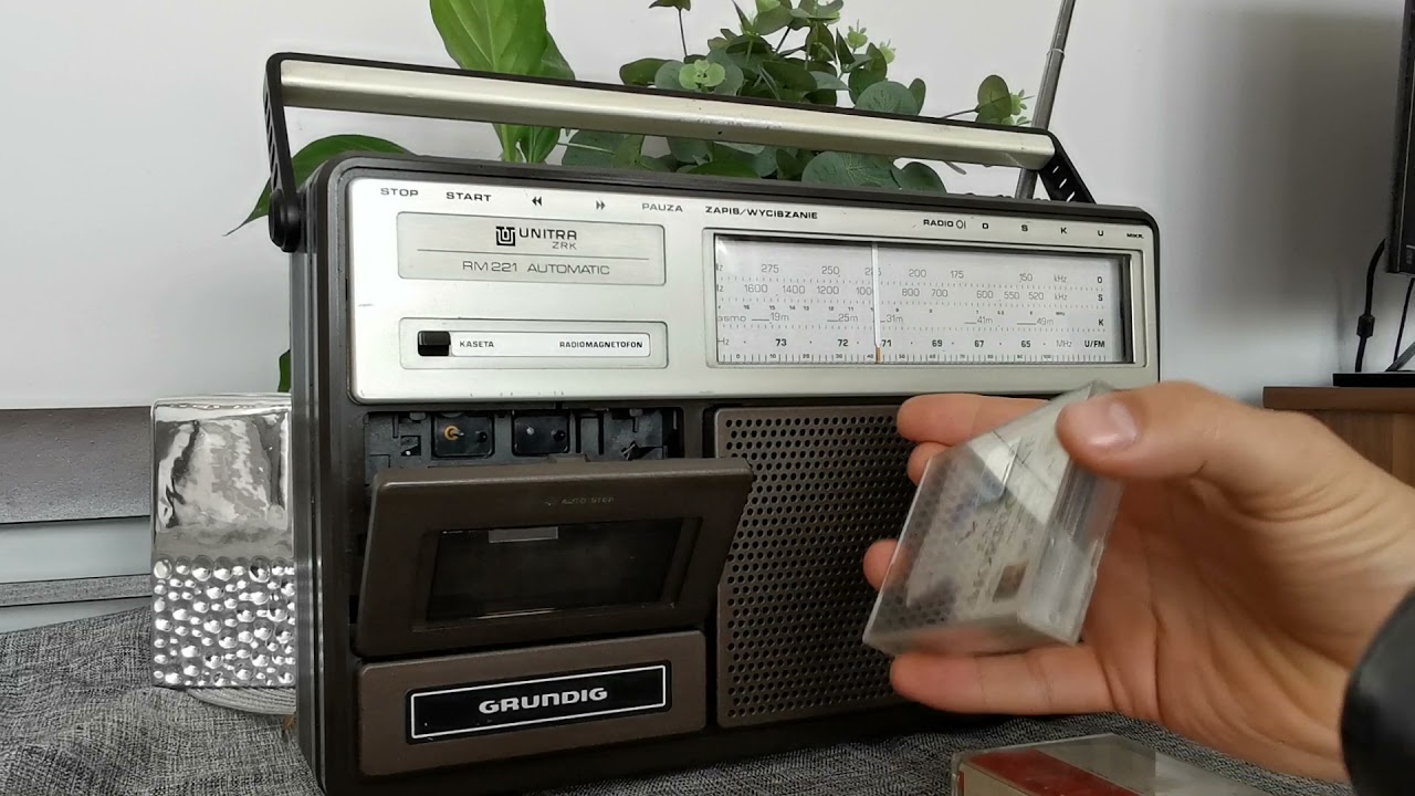 Radiomagnetofon Unitra ZRK Kasprzak Grundig RM 221