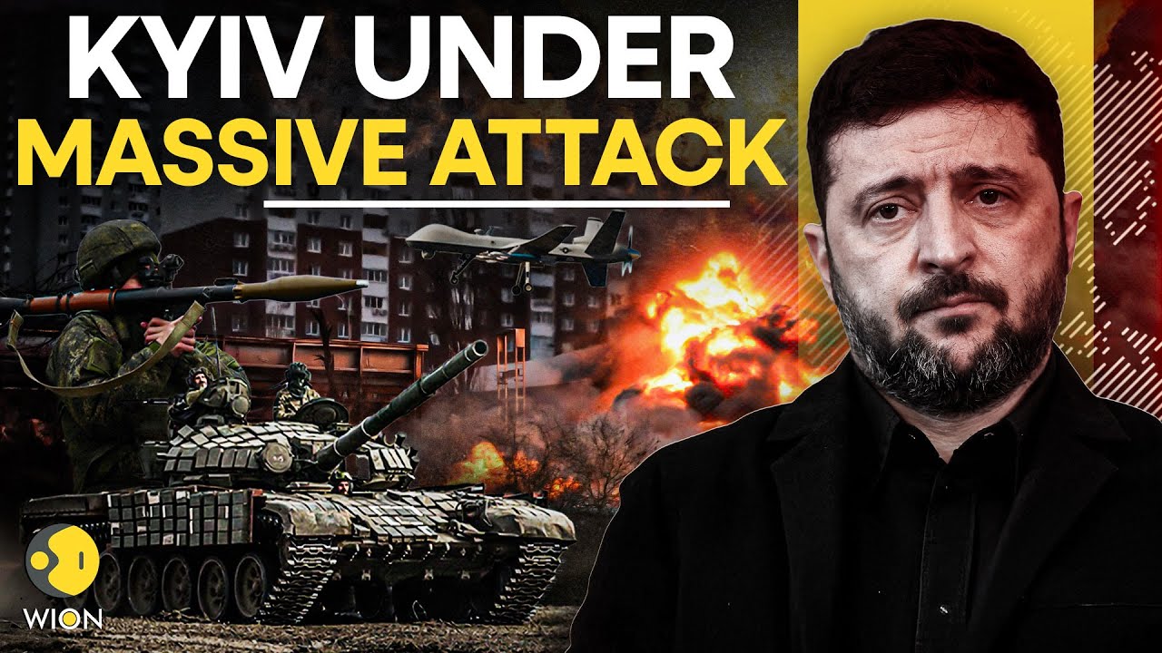 Russia-Ukraine War: Russia Launches Deadly Drones & Missiles on Kyiv; 3 Dead | WION ORIGINALS