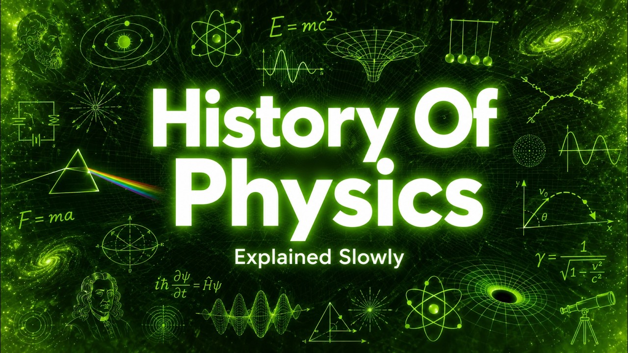 The Entire History Of Physics Explained Slowly (For Sleep)