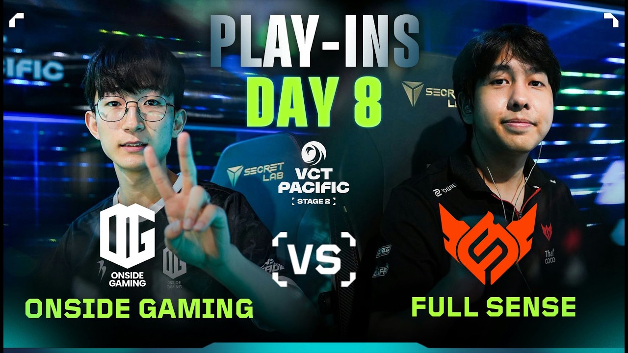 ONSIDE GAMING vs FULL SENSE | Playin #VCTPacific Stage 2