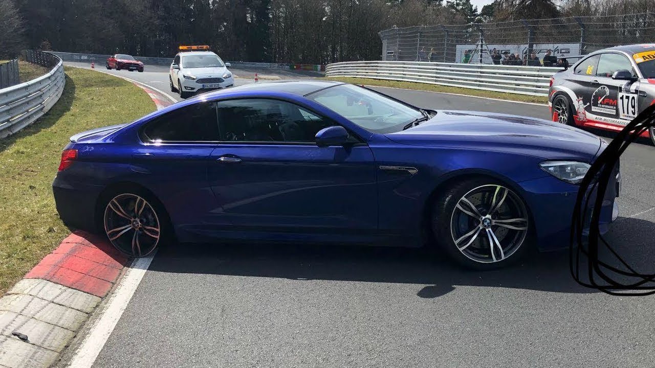 BMW M6 Loses Tyre on the Nürburgring Nordschleife!
