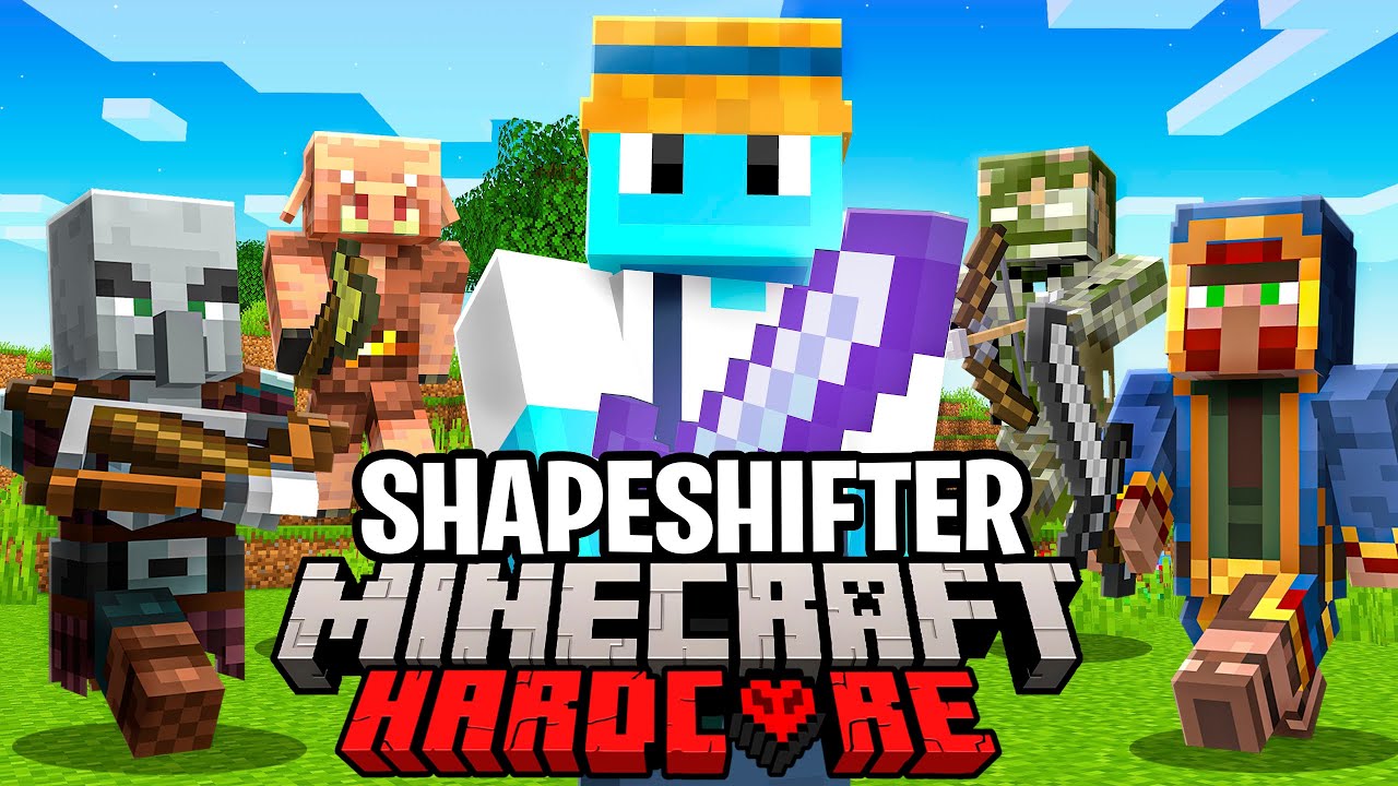 100 Players Simulate a SHAPESHIFTER Hunger Games in Minecraft!