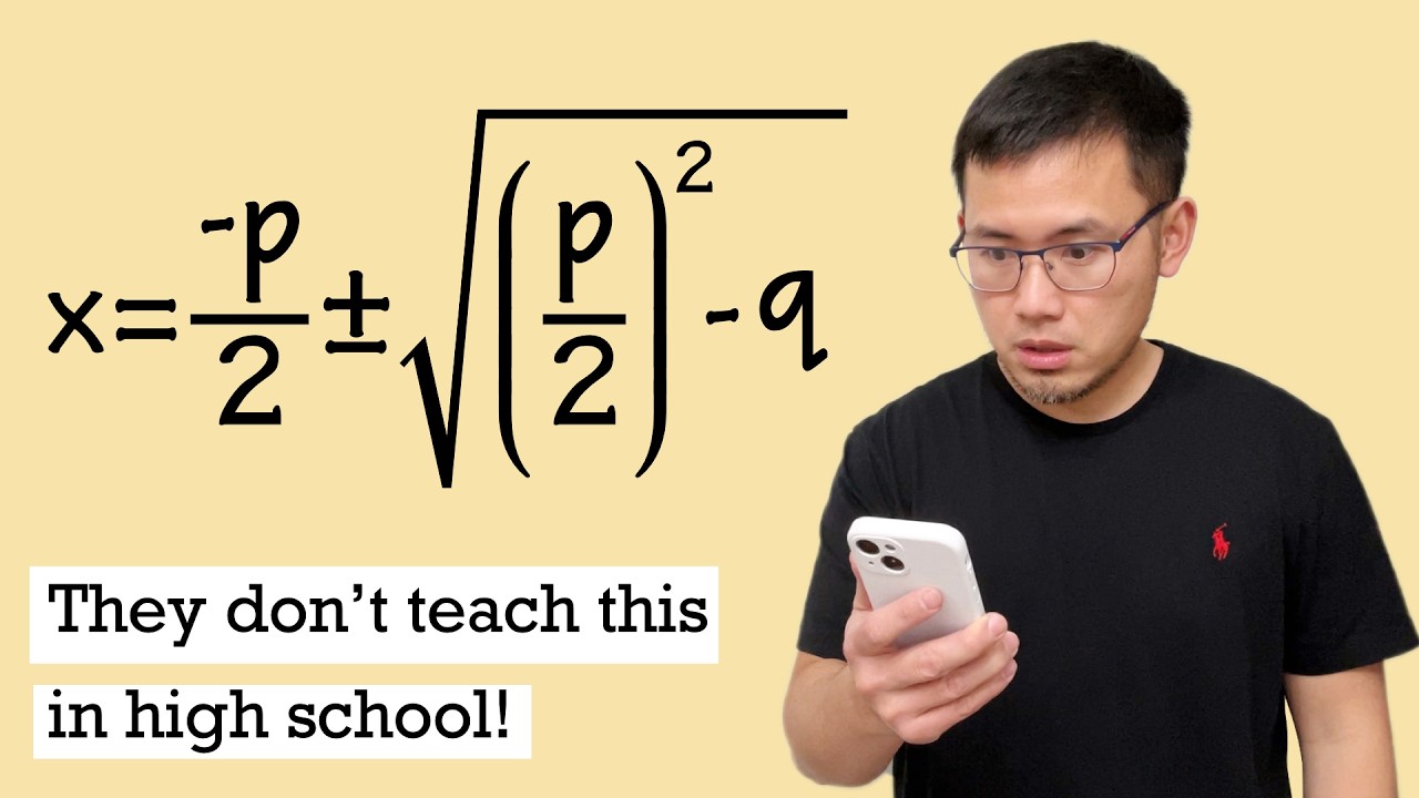 How to prove the pq formula