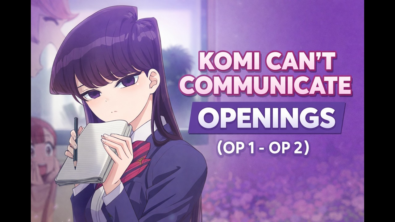 Komi Can't Communicate - All OPs (Season 1 & 2)