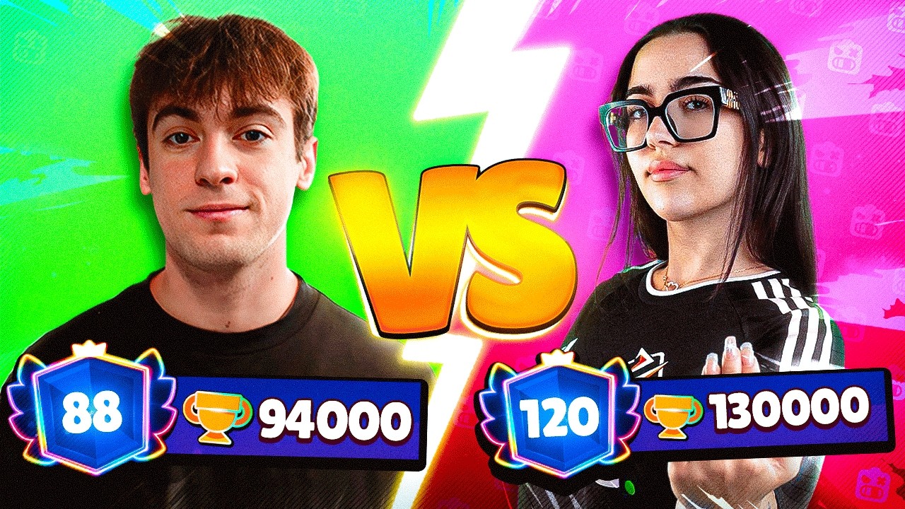 HO SFIDATO la RAGAZZA più FORTE al MONDO in 1VS1 su BRAWL STARS!!