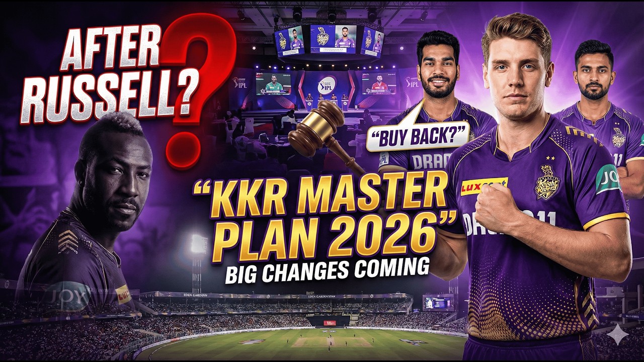 KKR 2026 Complete Analysis 🏏 Strongest Playing XI, Strengths, Weaknesses & Auction Targets
