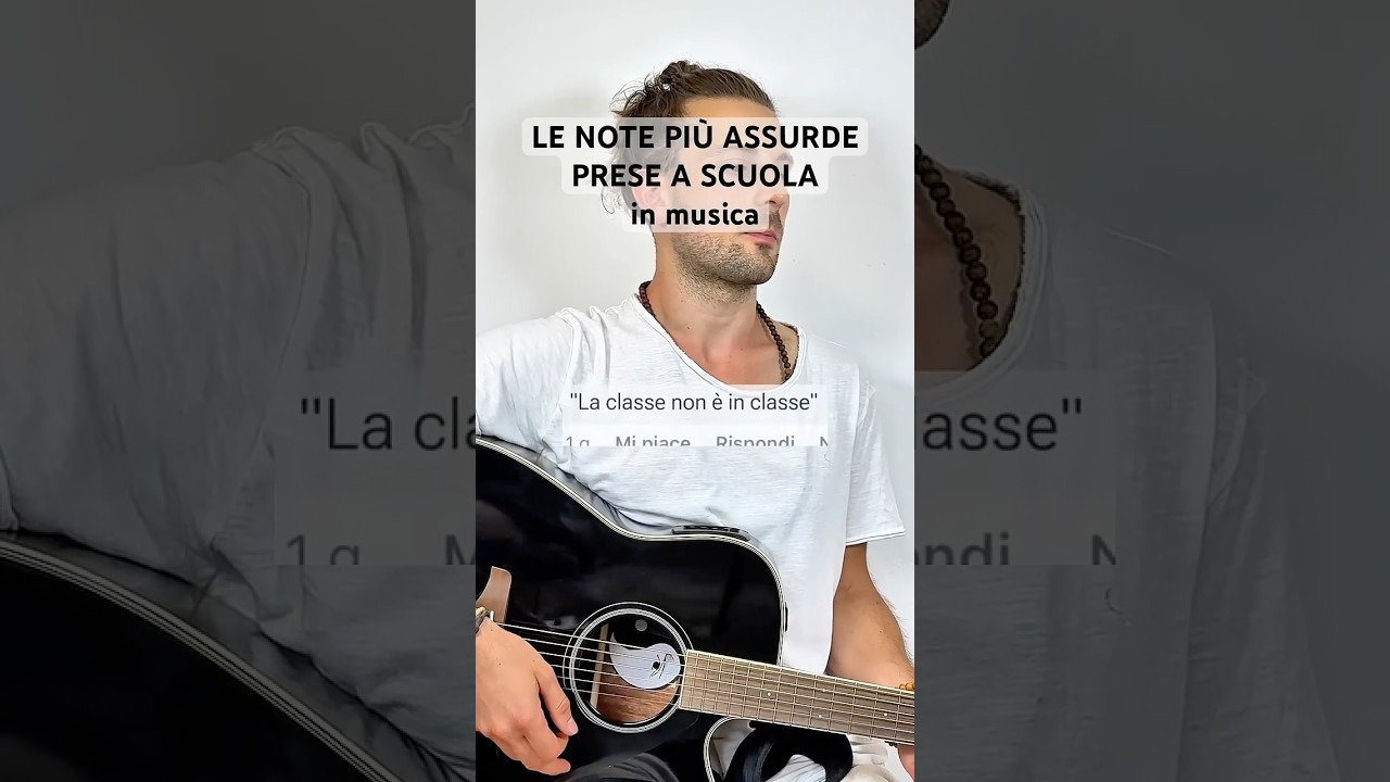 Le note pi&ugrave; assurde prese a scuola #canzone #parodia #scuola