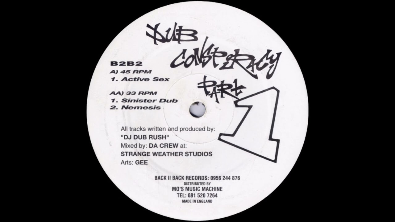 DJ Dub Rush - Sinister Dub (1994)