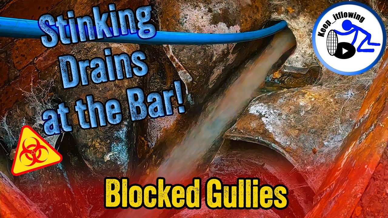 Pub Drain Smells by the Bar! 🍻👃 + Blocked Gullies at Community Centre