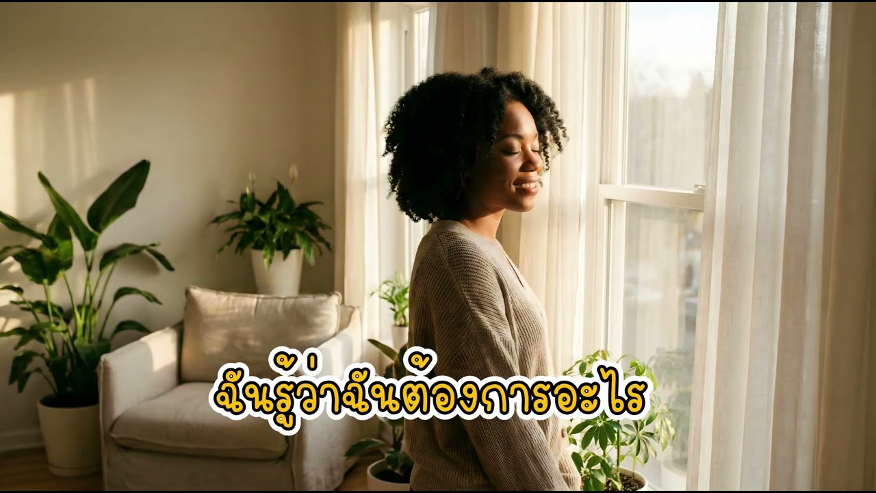ฉันรู้ว่าฉันต้องการอะไร | Neo-Soul เพลงของผู้หญิงที่รู้คุณค่า