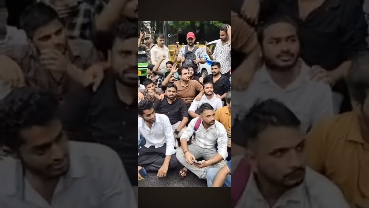 Sscprotest Delhi #ssc​ #31july​  #viral​ #shorts​ #tcs​  #andolan​ #protest​ #sscfailure​ #ytshorts​