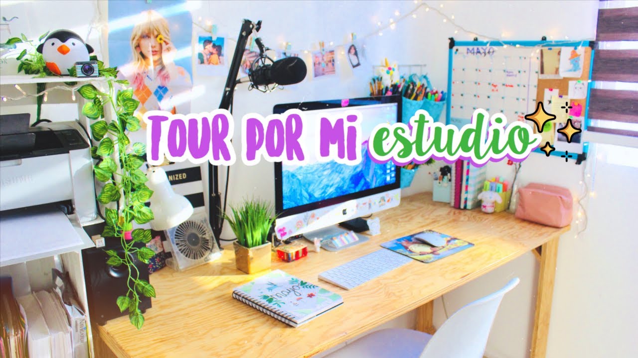 TOUR por mi ESTUDIO / TALLER DE ARTE | Princolitas