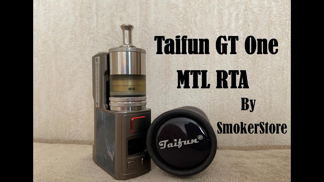 Taifun GT One MTL RTA | От SmokerStore | Базовый или &laquo;старой школы&raquo; | Полный и подробный обзор и сравнения