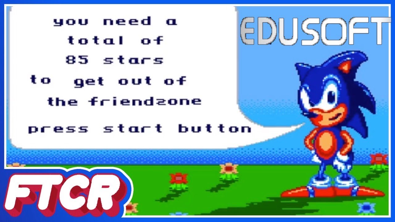 «Шесть клеток мозга против одной невыпущенной игры» | Давайте поиграем в Sonic Edusoft