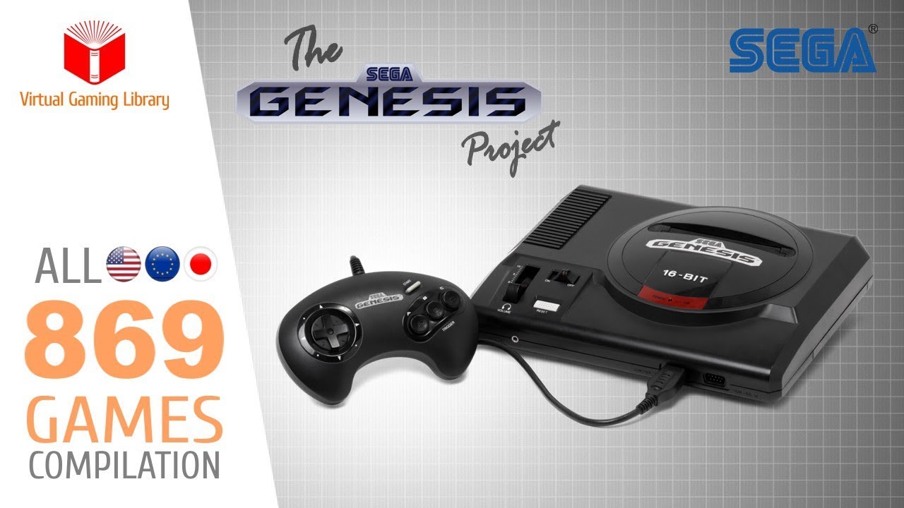 The SEGA Genesis/Mega Drive Project - All 869 Games - Every Game (US/EU/JP/BR)