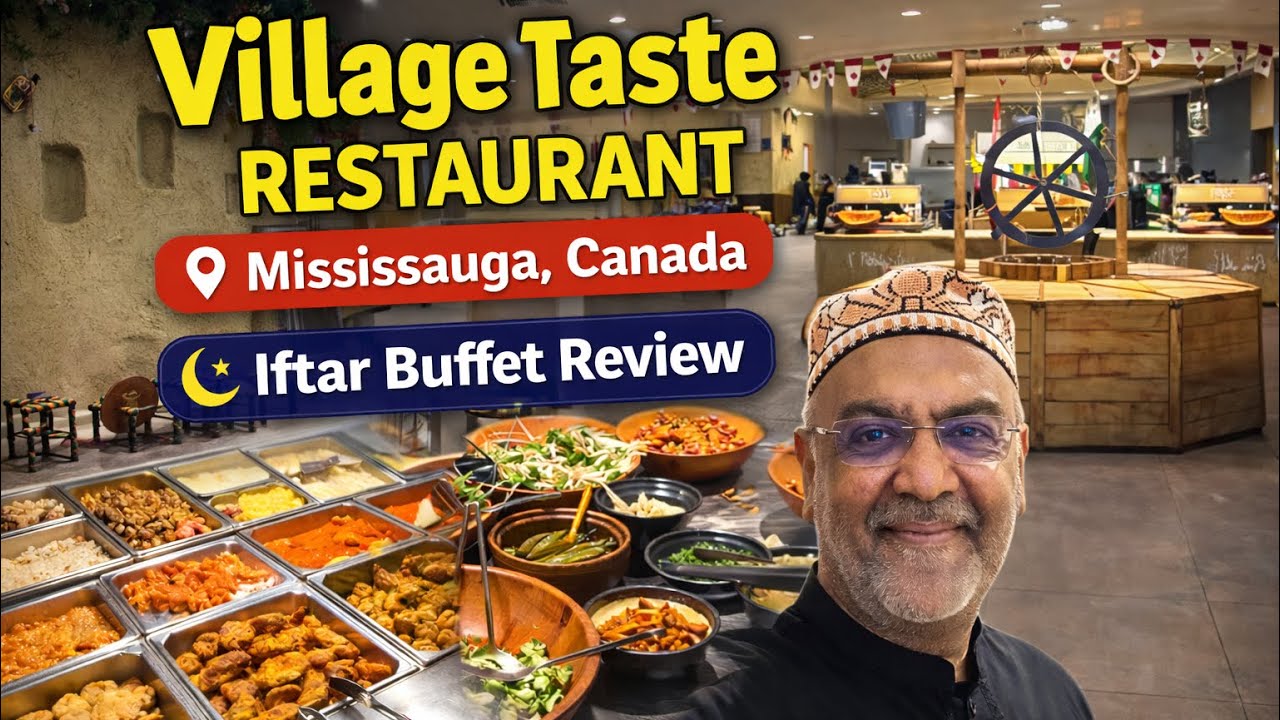 Village Taste Restaurant in Mississauga - a Punjabi Village in Canada #mississauga #foodculture 