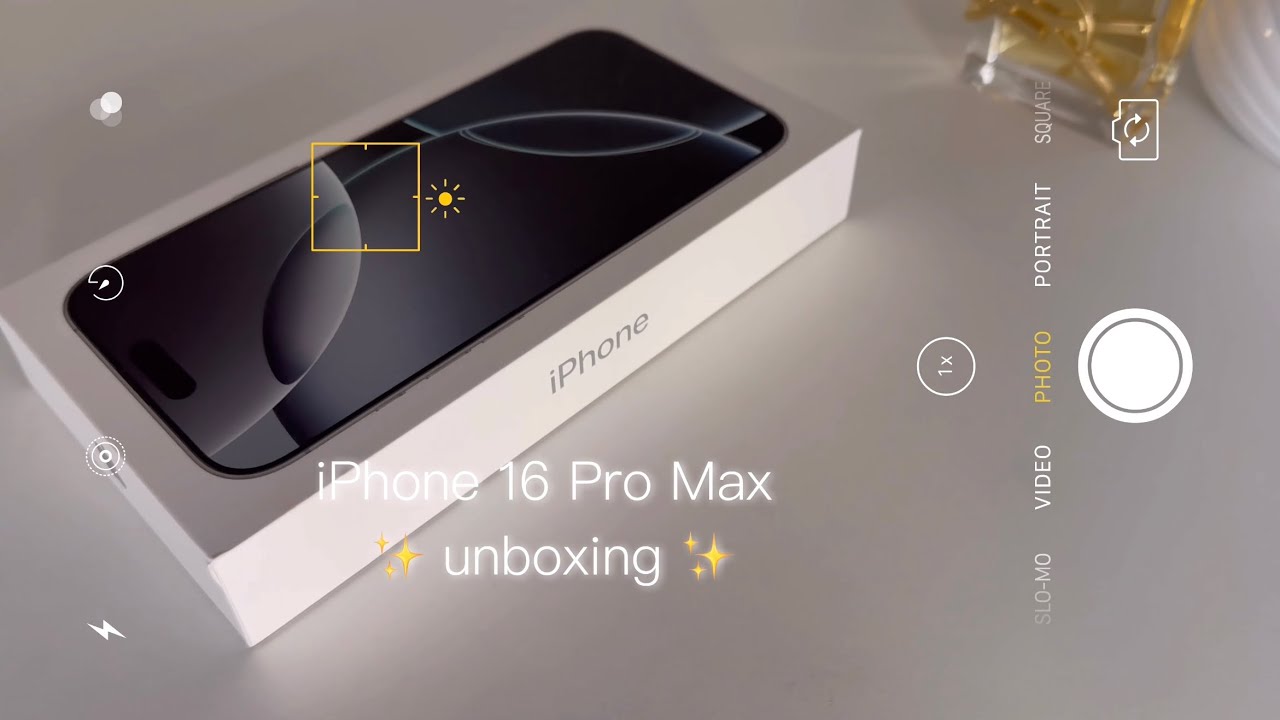 Unboxing iPhone 16 Pro Max  White Titanium & comparison #iphone16 #apple #iphoneunboxing