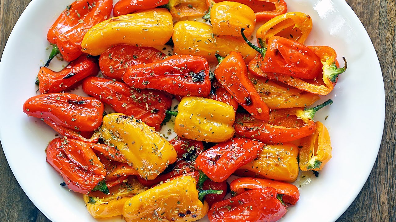 Roasted Mini Peppers