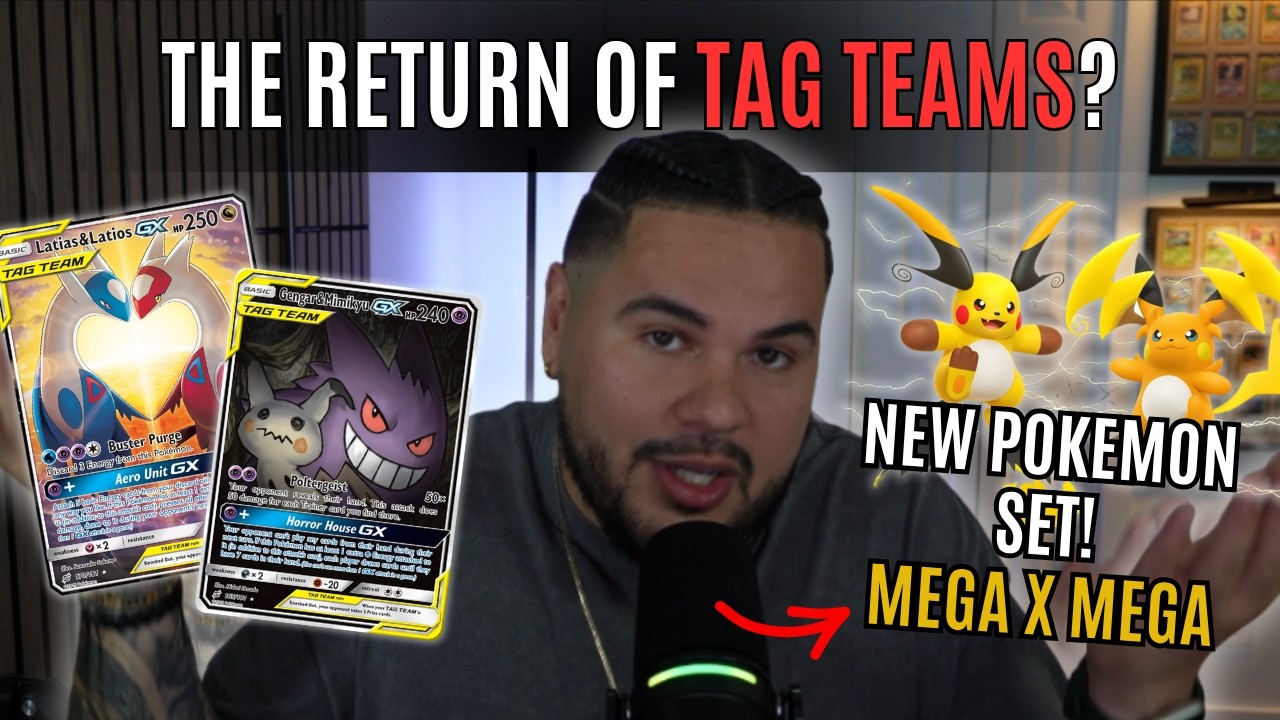 Новый набор Pok&eacute;mon Mega x Mega! Возвращение команд Tag Team?!