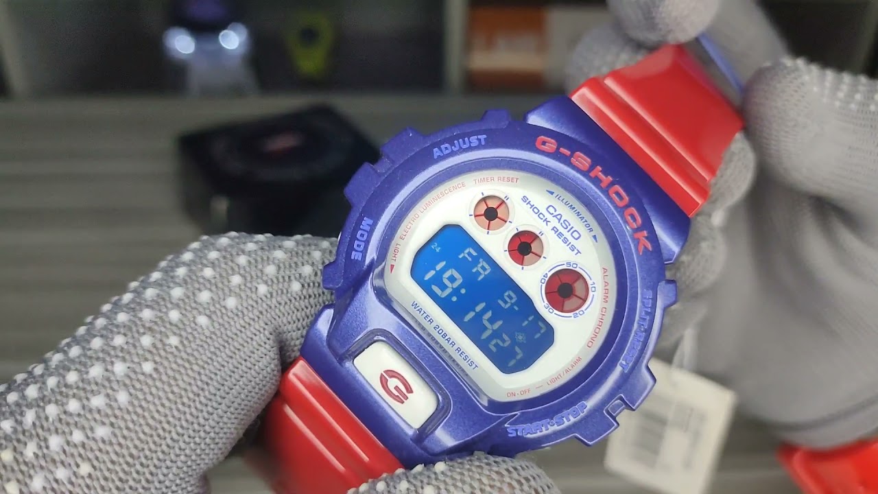 G-SHOCK DW-6900AC-2 (JDT) ORIGINAL UNBOXING