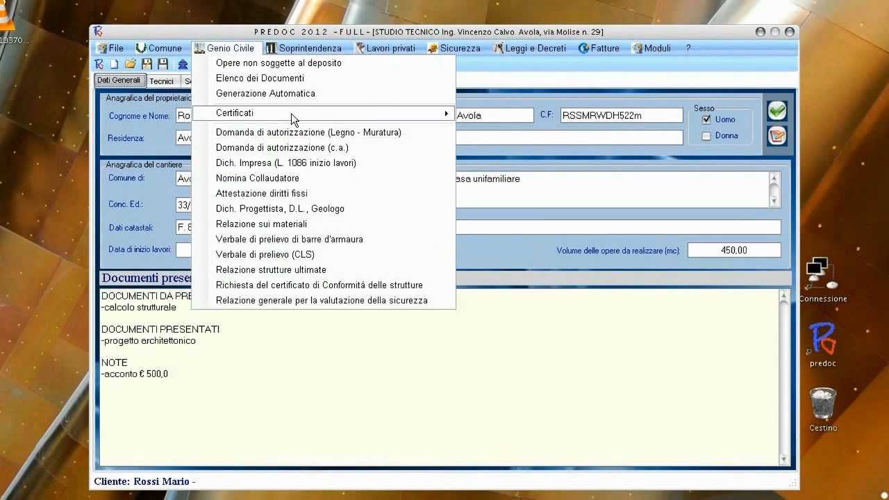 PreDoc cap.5 Men&ugrave; genio civile.wmv