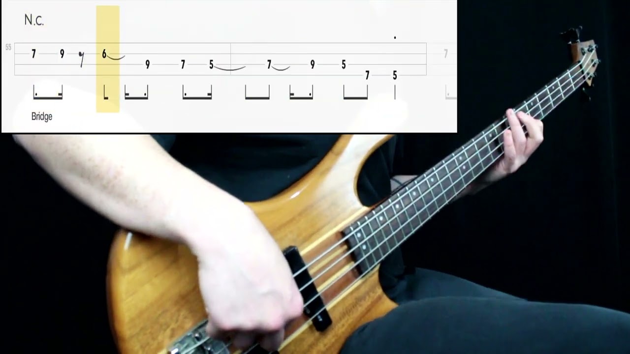 Chancho En Piedra - El Durazno Y El Melón (Bass Cover) (Play Along Tabs In Video)