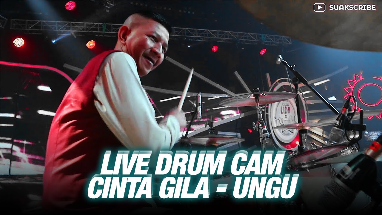 Cinta Gila Live di Indosiar (Drum Cam)