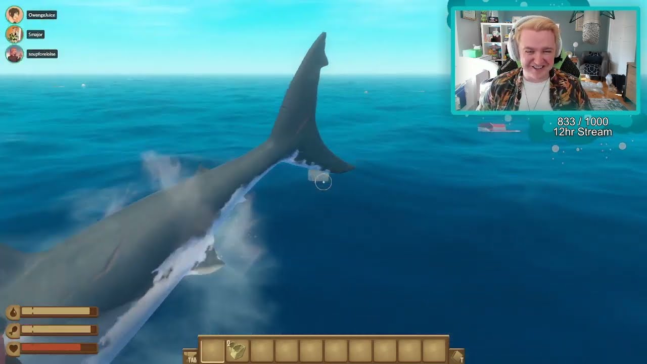 We making a raft or something... w/ Bek, El & Owen (29/7/2022, Smajor VOD)