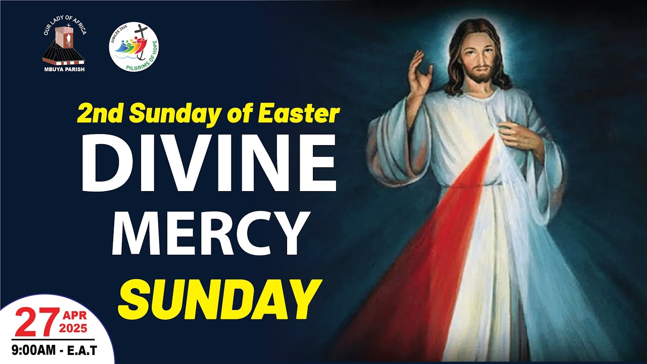 SECOND SUNDAY OF EASTER | DIVINE MERCY SUNDAY  || Daily TV Mass,  27th April, 2025
