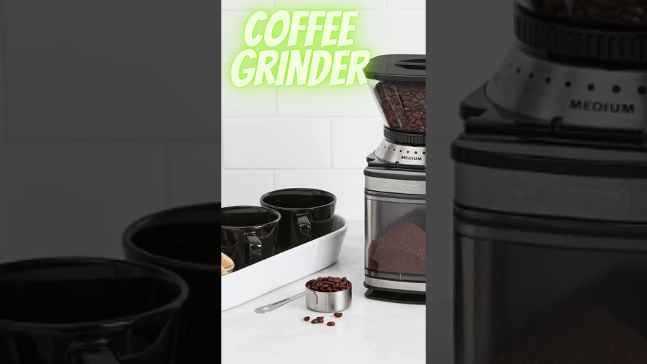 Coffee Grinder, Electric Burr One-Touch Automatic Grinder