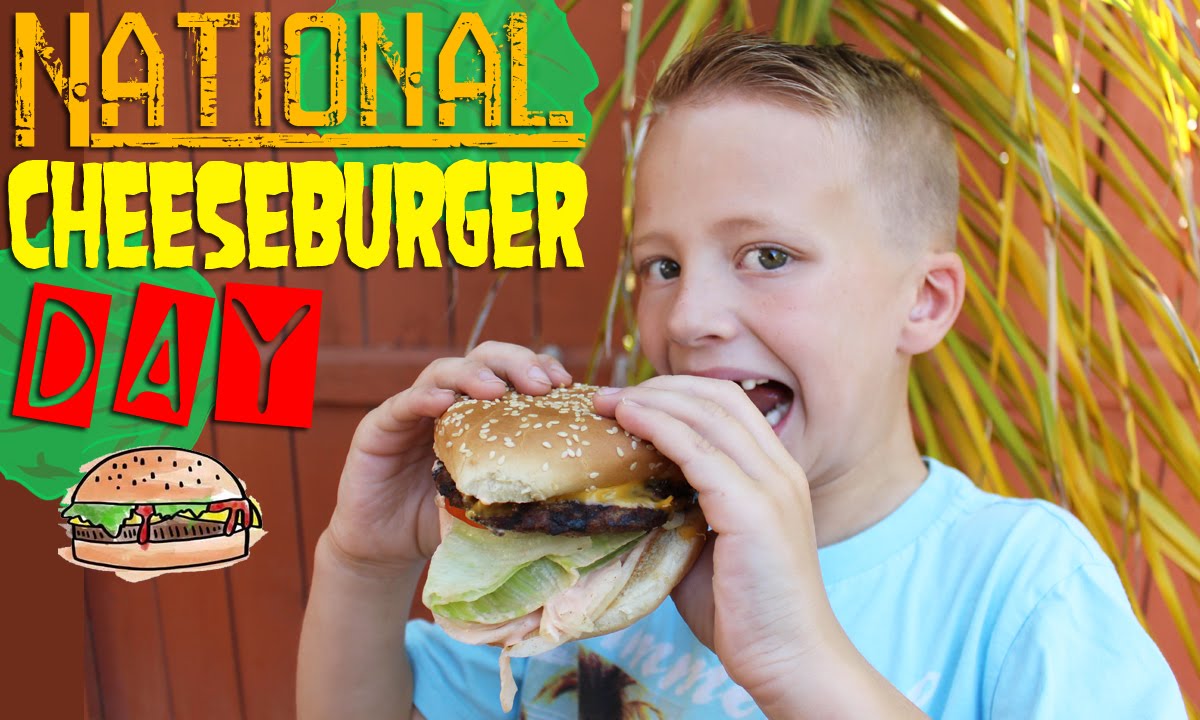 CHEESEBURGERS!!  It's National Cheeseburger Day!!
