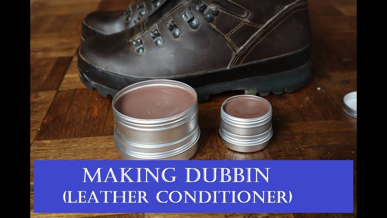Making Dubbin (Leather Conditioner) - its easy!