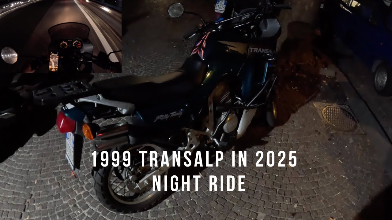 NightRide in Southern Italy • Honda XLV 600V 1999