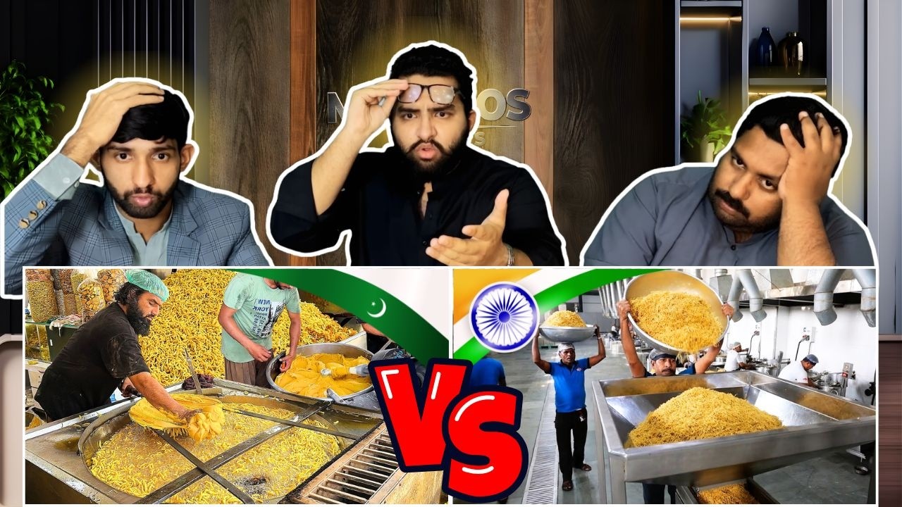 India vs Pakistan Snack Factory Tour | कौन बेहतर है?😮