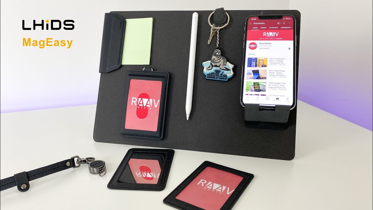 LHids MagEasy Modular Magnetic Organizing Board | MagEasy Badge ID Holder