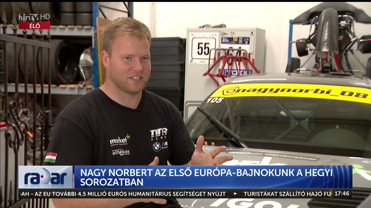 Radar - Nagy Norbert az első Európa-bajnokunk a hegyi sorozatban (2023-09-26) - HÍR TV